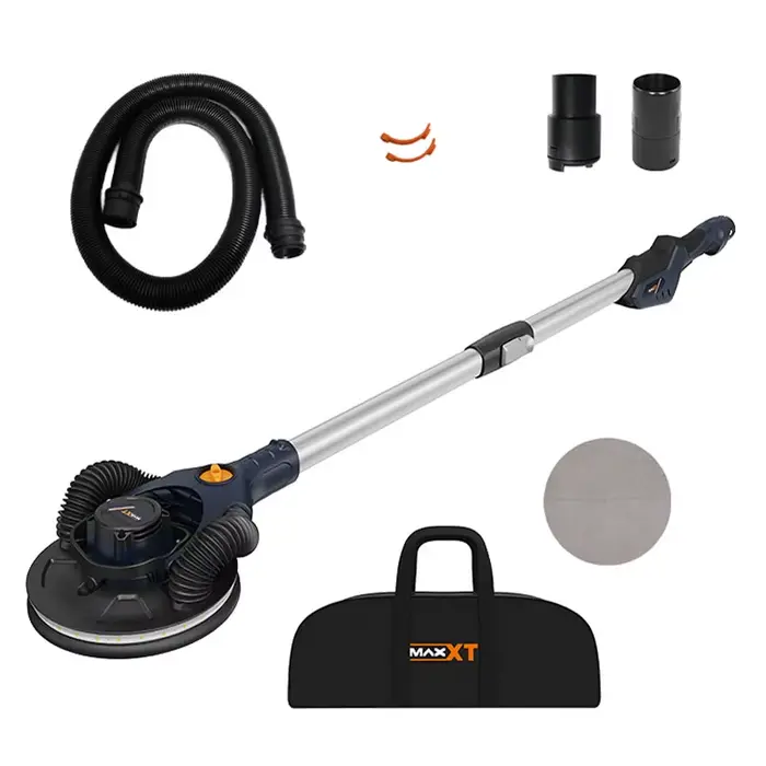Ponceuse orbitale pour cloisons sèches MAXXT 4 mm, sans balais, 400 W, 3,5 A, pliable, machine à pon