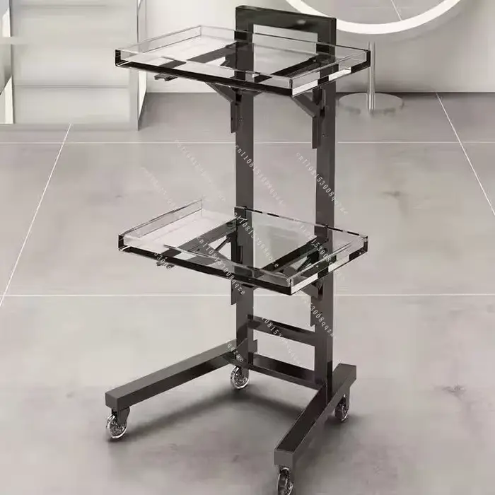 Chariot à outils pliable en acier inoxydable