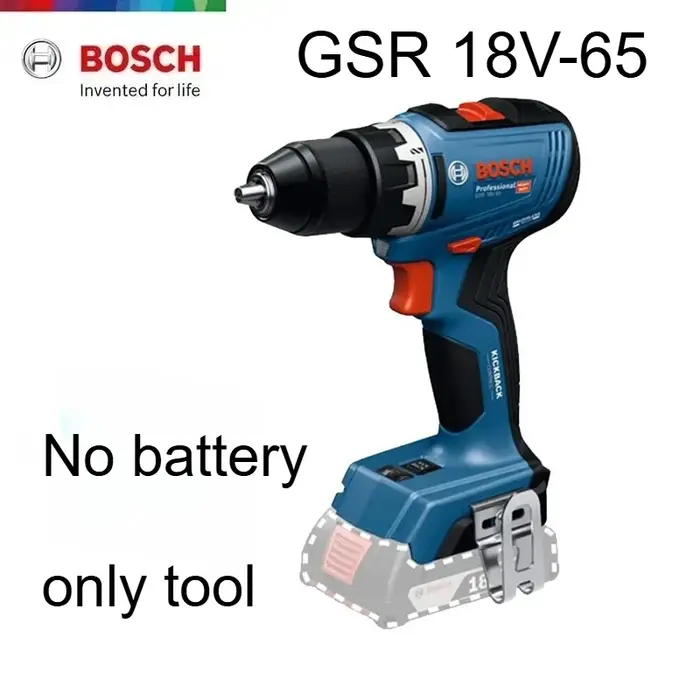 Perceuse sans fil Bosch GSR 18V-65 sans balais