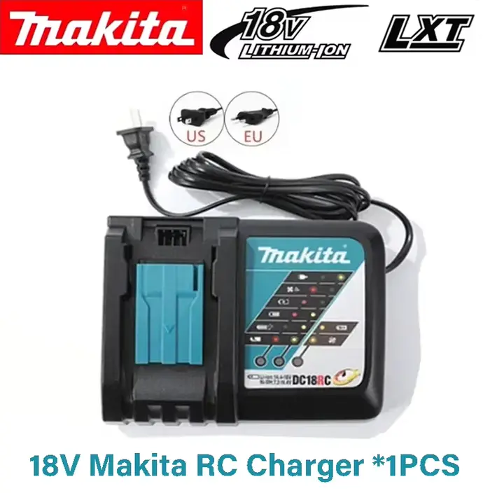 Batterie Makita originale 18V 6.0Ah Li-lon rechargeable, perceuse à percussion sans balais DDF487 10
