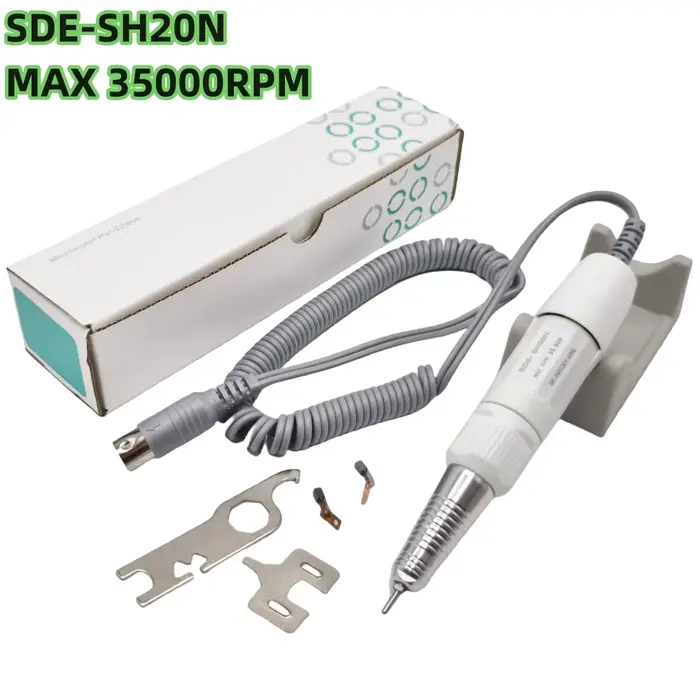 Perceuse à ongles électrique 35K SH20N, pièce à main de polissage pour fraises Marathon Strong 210 2