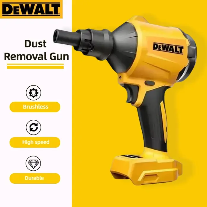 Souffleur d'air sans fil Dewalt sans balais avec buse