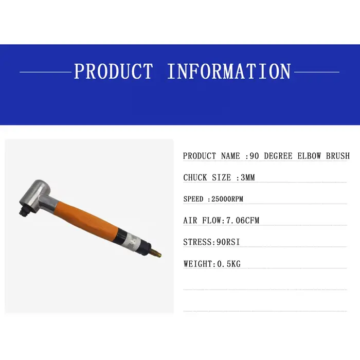 SONIDEC 3mm 90 degrés Air pneumatique Micro meuleuse meulage ensemble d'outils de polissage métal coupe outils abrasifs en gros