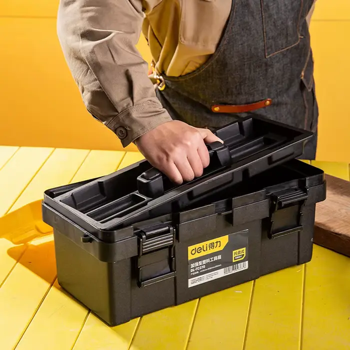 Deli – boîte à outils de grande capacité
