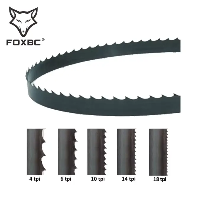 FOXBC – lames de scie à ruban pour bois