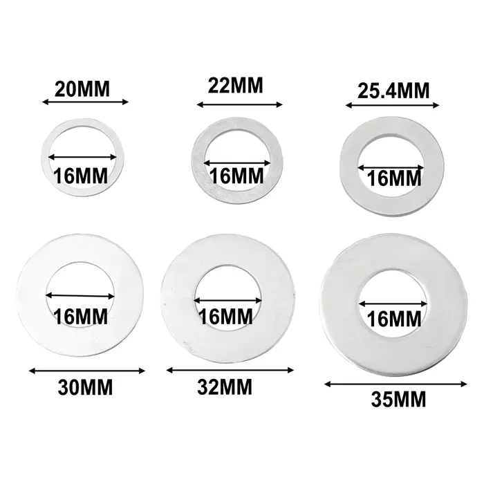 Anneaux de réduction de lame de scie circulaire