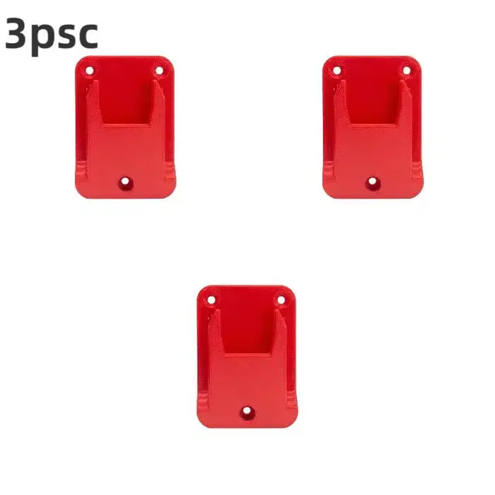 Lot de 3 supports muraux pour perceuse Lidl Parkside, organisateur d'outils mural, pince de fixation