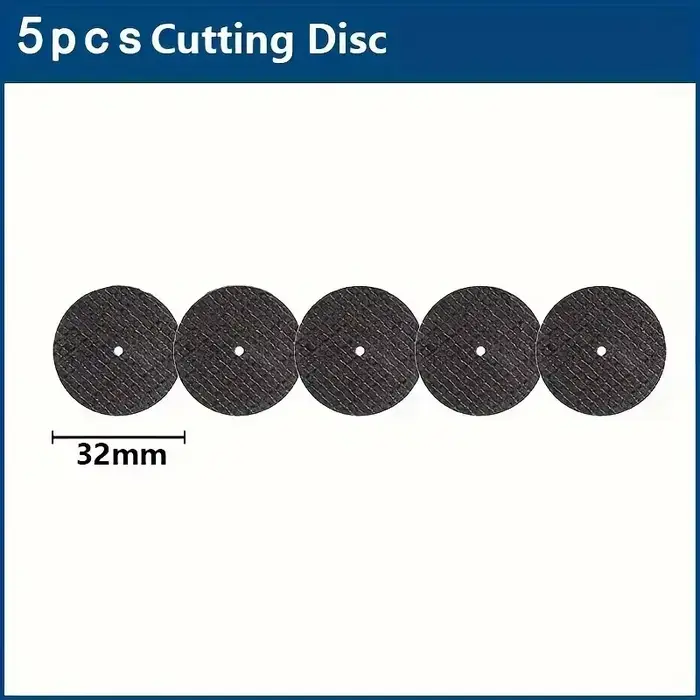 Disque à tronçonner converasif avec mandrins, meules pour accessoires, coupe du métal, outil lointai