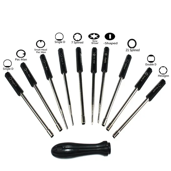 Kit d'Outils de Réglage de Carburateur, pour Stihl Poulan Jonsered McCulloch MTD Ryobi zones elite E