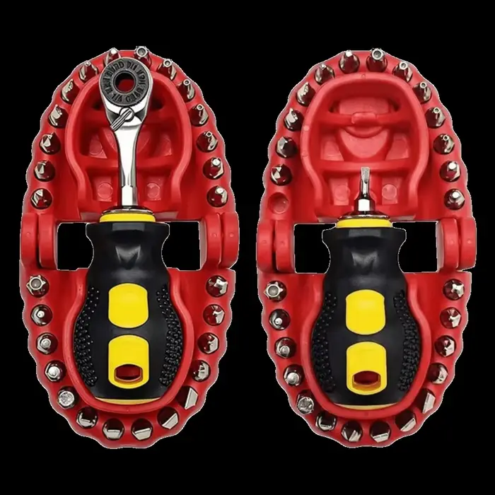Jeu de tournevis multifonction magnétique CR-V 28 pièces