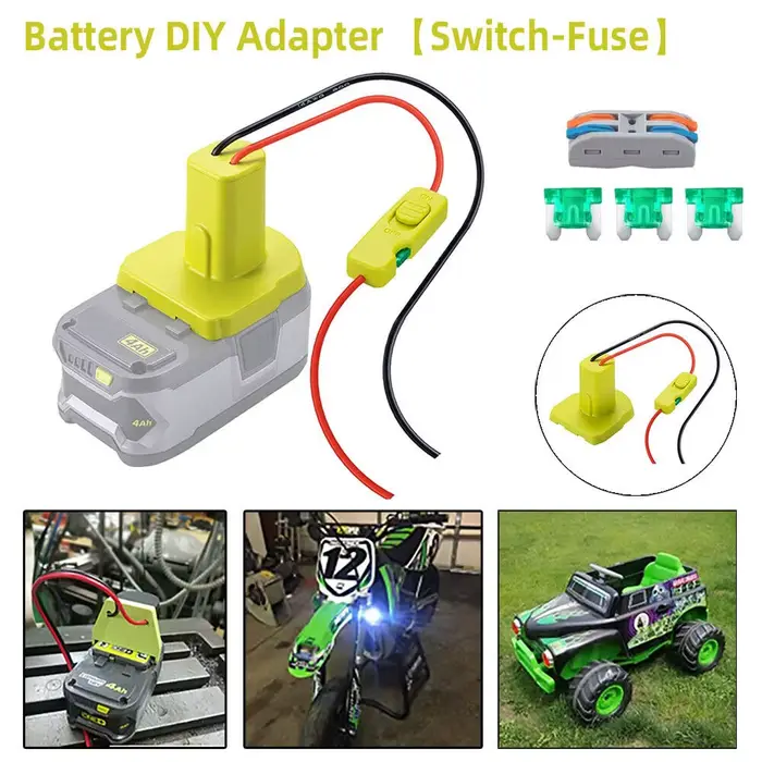 Adaptateur de batterie pour Ryobi 18V