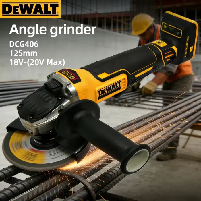 Meuleuse d'angle sans fil Dewalt DCG406 125/100 mm