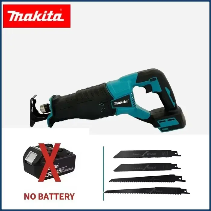 Scie sauteuse sans balais Makita, scie de coupe haute puissance, scie électrique portative multifonc