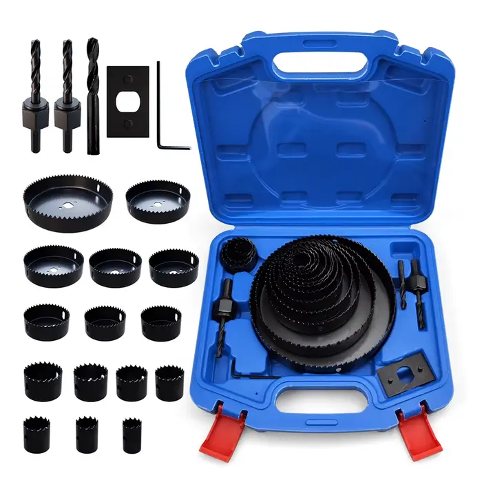 Kit de scie cloche circulaire avec étui