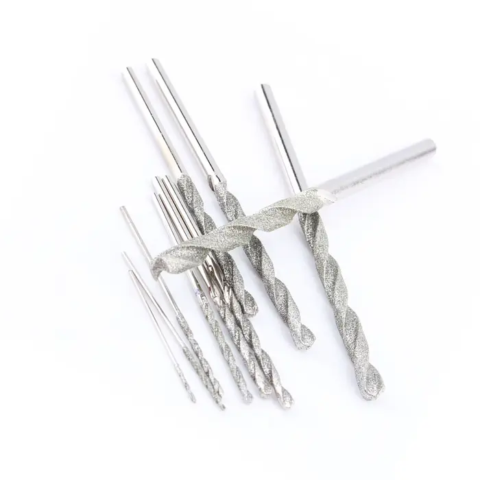 Forets pour verre, outils de perçage 10x jeu