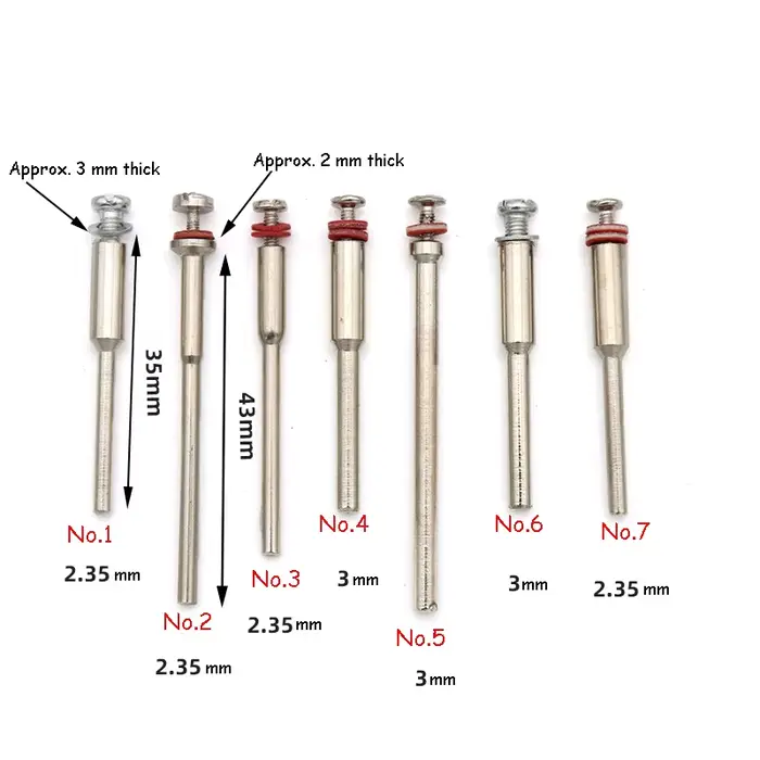 Tige de serrage pour fixation de scie