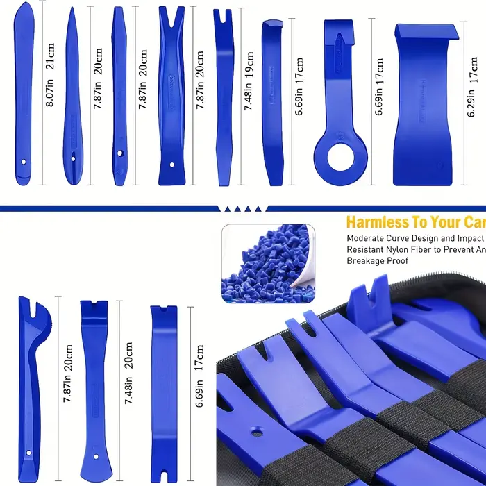 Ensemble d'outils de retrait de garniture et pince à Clip, dissolvant de rembourrage, ensemble de re