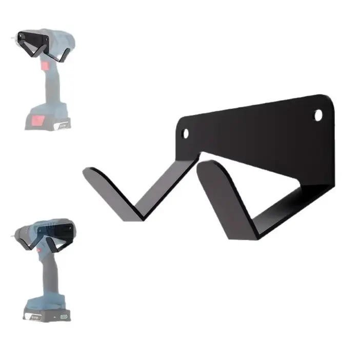 Support métallique pour outils électriques mural