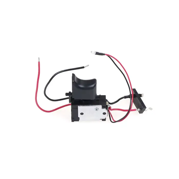 1Pcs Pratique Perceuse Électrique Antipoussière Contrôle De Vitesse Bouton Poussoir Interrupteur à Gâchette DC 7.2-Perceuse Sans Fil 24V Remplacement
