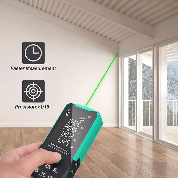 Télémètre laser, source laser verte