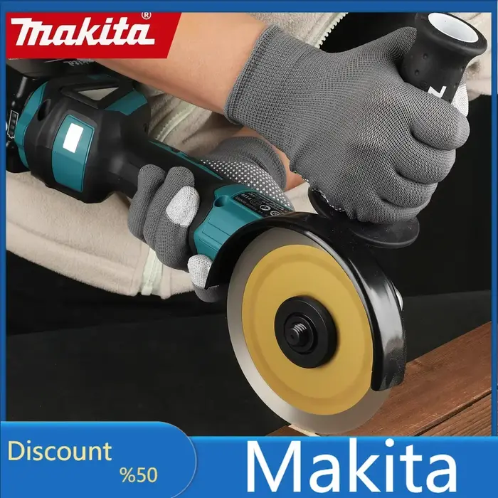 Meuleuse d'angle Makita DGA504 18V 6.0Ah 125mm sans balais à batterie lithium (machine nue)