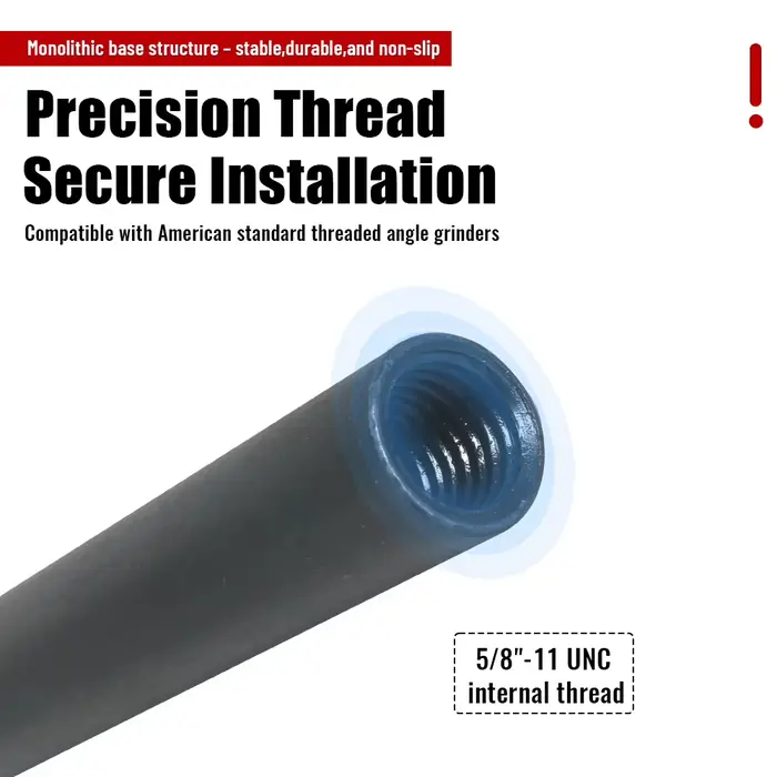 Tige d'extension de meuleuse d'angle 5/8-11UNC 50/70/100/140mm pour le meulage et le polissage difficiles à portée