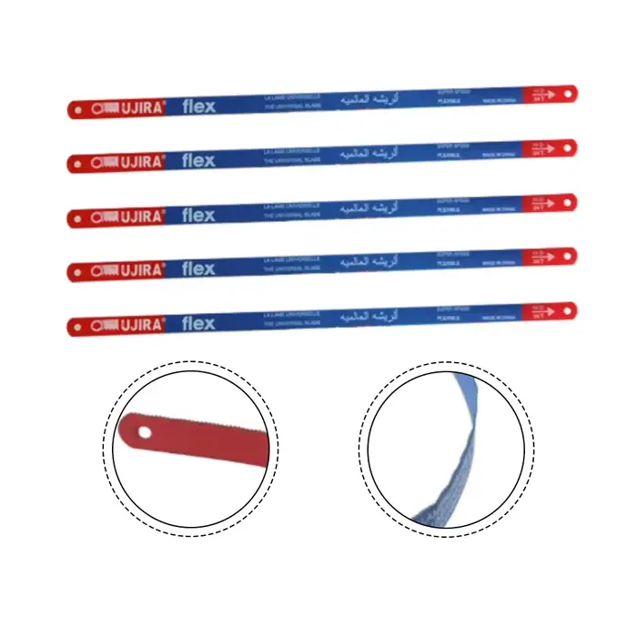 Lames de scie à métaux 300mm, 5 pièces, 14T/18T/24T, bi-métal, pour couper la viande et le bois, outil manuel pour le travail du bois