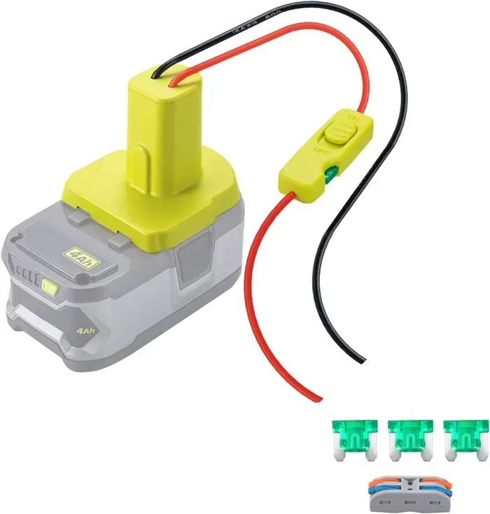 Adaptateur de batterie pour Ryobi 18V