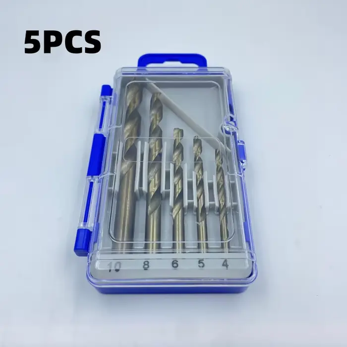 Ensemble de 5 forets métalliques M35 avec étui