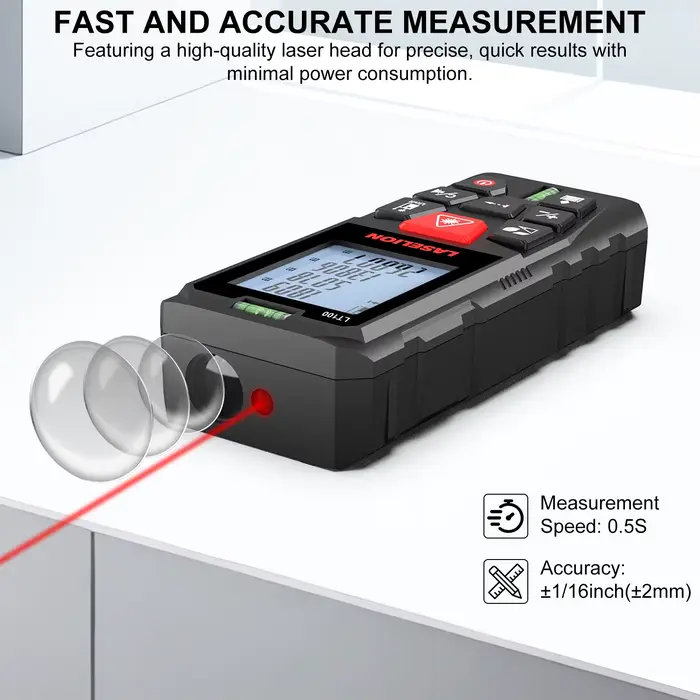 Laserelion télémètre Laser 50M 70M 100M Mini outil de mesure