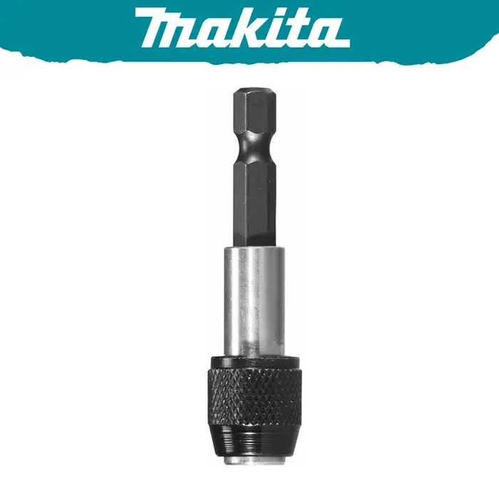 Makita B-52467 Foret à percussion magnétique 1/4"x60mm à monture hexagonale avec fixation de verrouillage supplémentaire