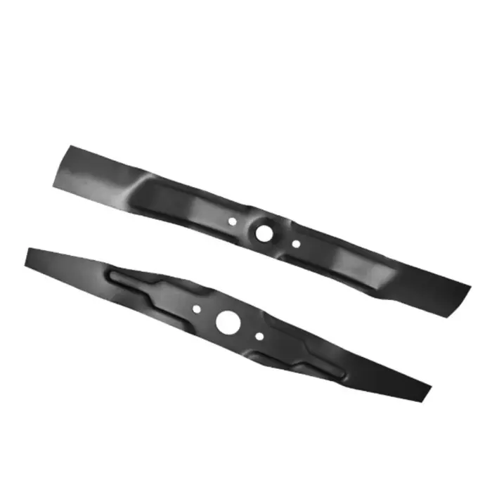 Pièces de rechange OEM pour tondeuse à gazon : Lot de 2 lames de coupe double face pour outils de jardinage et entretien de la pelouse