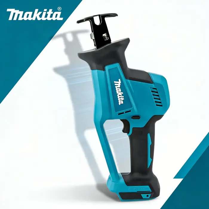 Scie sauteuse sans fil Makita DJR189 18V - Outil électrique rechargeable sans balais pour la coupe du bois et du métal