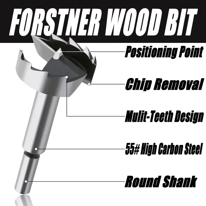 Versery-Kit de forets foreurs Forstner