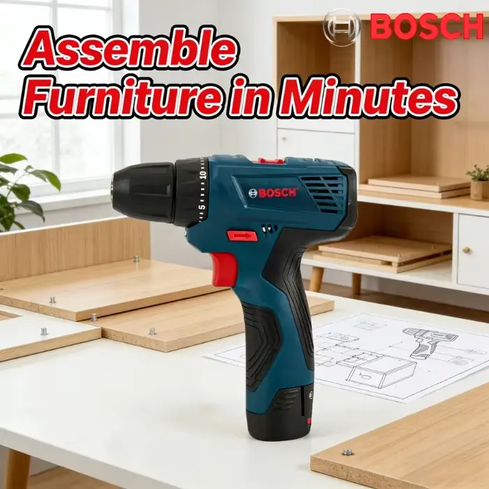 Perceuse électrique professionnelle Bosch GSR120-LI 12V
