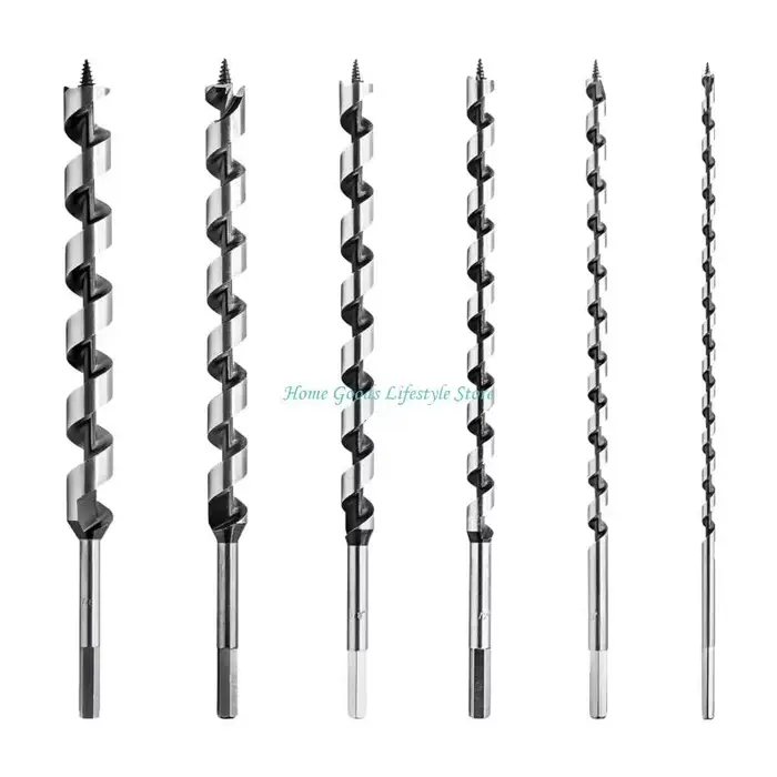 E74E 6 pièces forets à tige hexagonale pour le bois dur charpente métallique le travail professionne