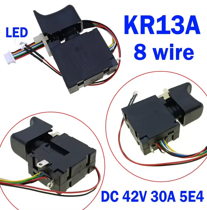 Perceuse électrique DC 36V 42V 60V