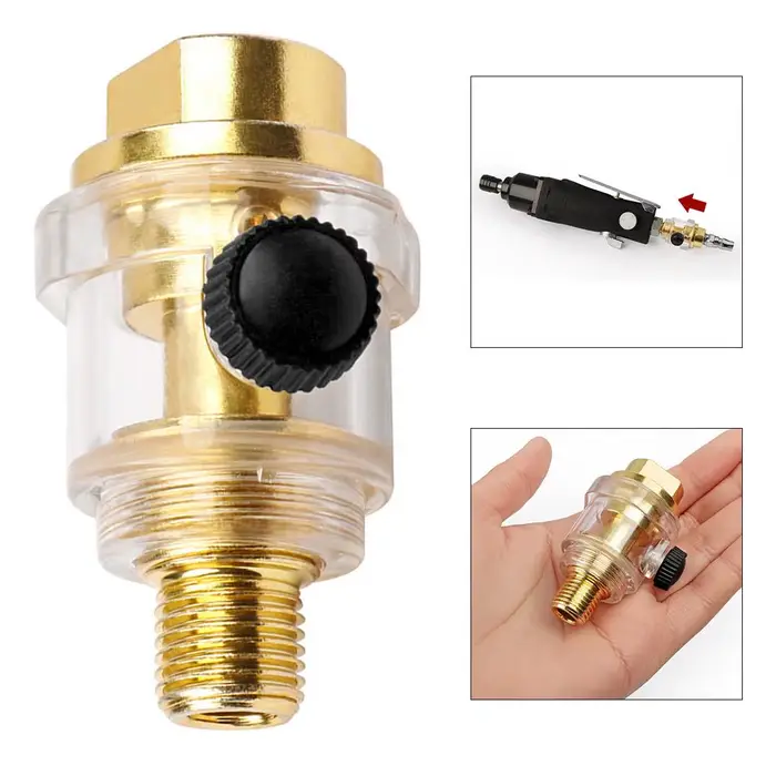 Mini injecteur d'huile pneumatique, outils pneumatiques pour tuyau de compresseur d'air, huileur pla