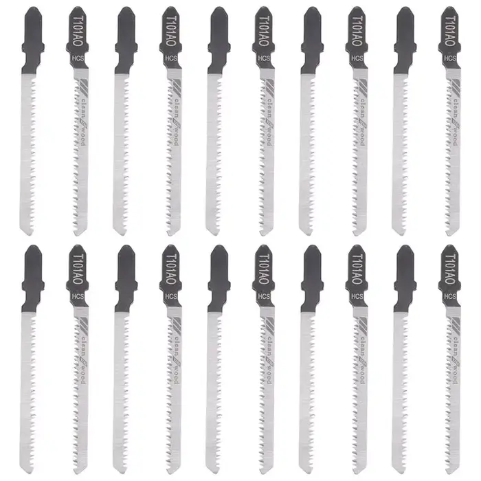TFORU-20 lames de scie sauteuse à mouvement alternatif T101AO, lames multi-usages à tige en T pour l