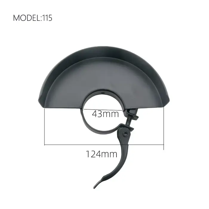Cache de protection pour meuleuse d'angle 125mm 100/115/150mm