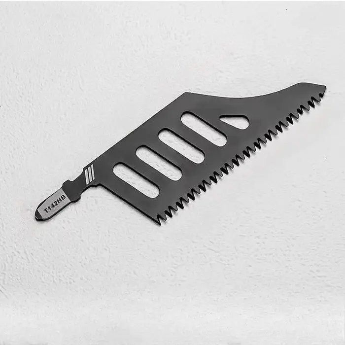 Lame de scie sauteuse pour coupes planes et lame de scie sauteuse à mouvement alternatif pour une co
