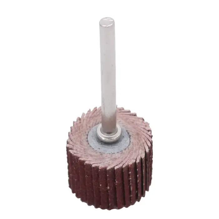 10 pièces/ensemble 15-25MM 80-600 grain roue à lamelles ponceuse disque de ponçage remplacement meuleuse Abrasive outil rotatif Dremel Mini perceuse