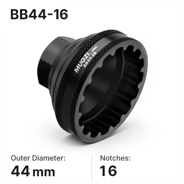 Outil d'installation et de démontage du bague de verrouillage du rotor Centerlock MUQZI, outil de ré