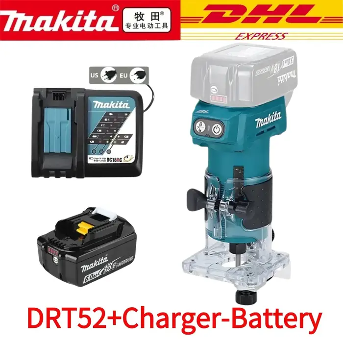 Nouvelle Défonceuse Compacte Sans Fil Makita DRT52 18V LXT