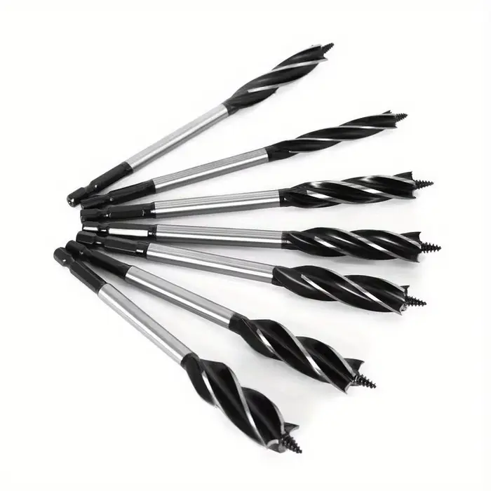 Lot de 6 forets hexagonaux pour le travail du bois