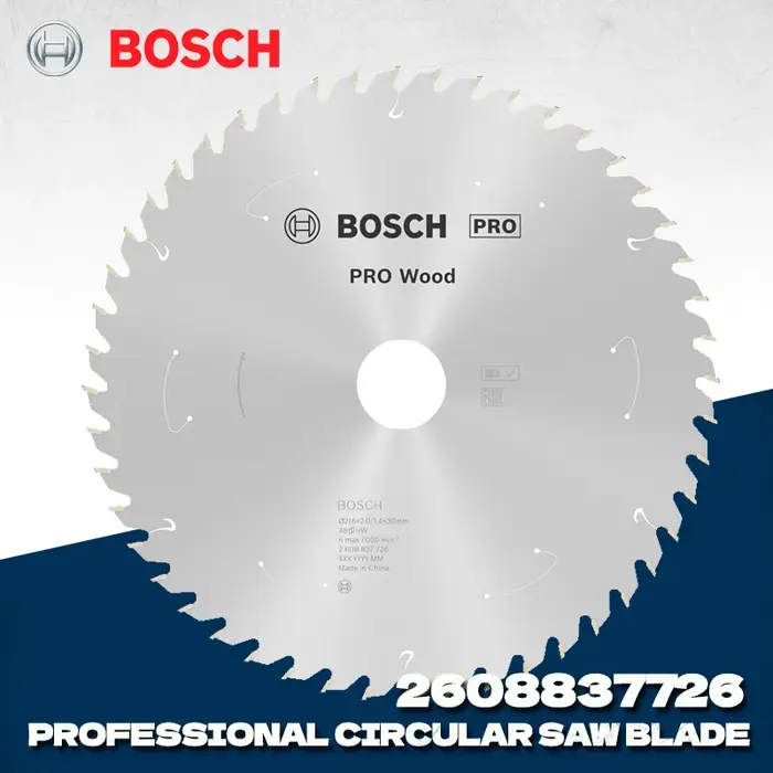 BOSCH 2608837726 lames de scie circulaire pour bois scies de Table sans fil