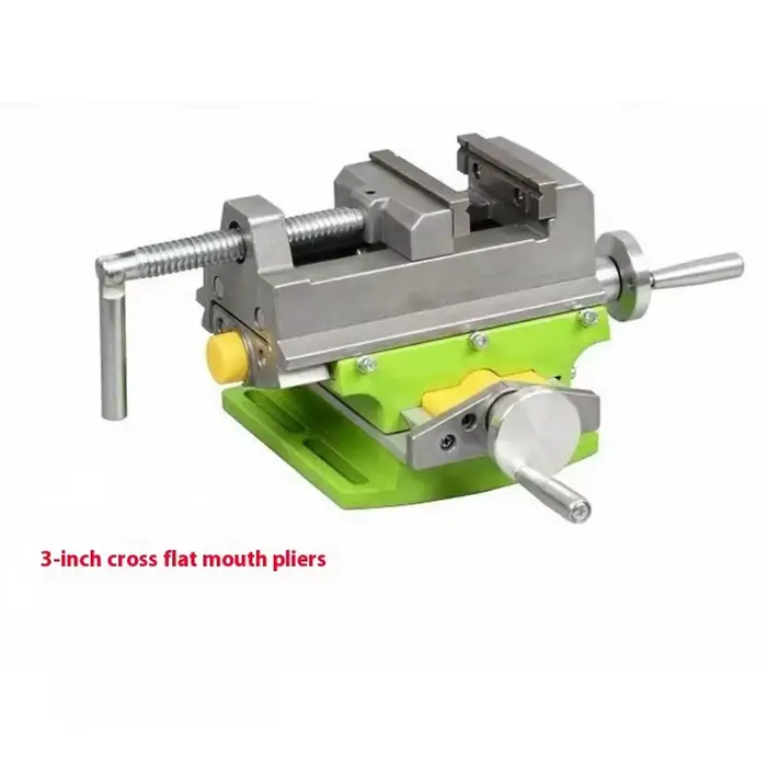 Table rotative 90 ° Étau de presse pour perceuse à glissière transversale de 3 pouces, pour fraise