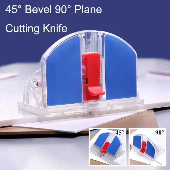 Couteau de coupe biseauté coupe-papier plat bricolage modèle