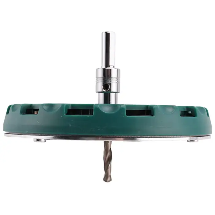 Scie cloche réglable, outil de taille circulaire pour trous de forage en métal pour tuyaux d'eau en bois et en plastique