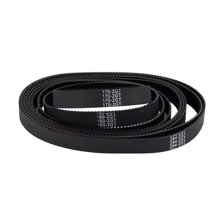 GKTOOLS C-19 Imprimante 3D GT2 Largeur 10mm Boucle Fermée Caoutchouc 2 ightTiming Ceinture Longueur 170 180 200 220 240 250 260 280 294mm